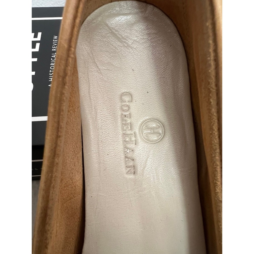 COLE HAAN Tan Suede Loafers Size 8 B - Picture 5 of 8
